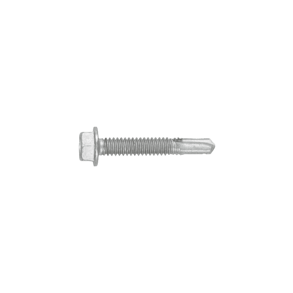 1/4" Flex5 SD4 Tornillo Autoperforante de Metal, HWH, Acero al Carbono Grado 5